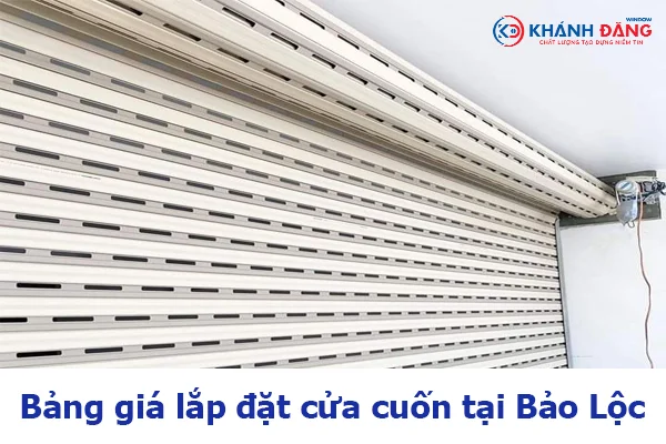 Bảng giá lắp đặt cửa cuốn Austdoor tại Bảo Lộc năm 2024