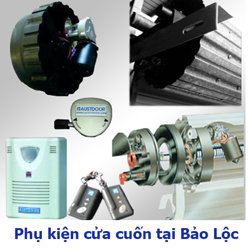 Phụ kiện cửa cuốn tại Bảo Lộc