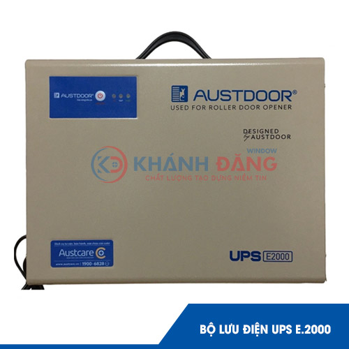 Bình lưu điện cửa cuốn austdoor E2000