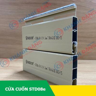 Cửa Cuốn Khe Thoáng Nan Nhôm STD08e