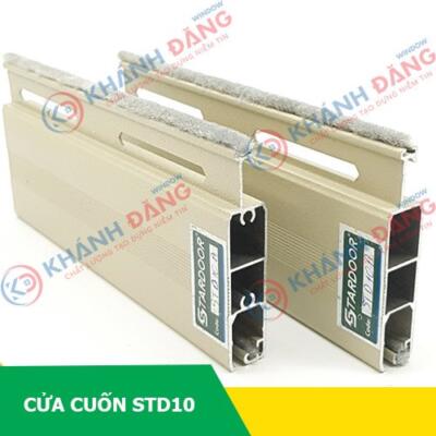 Cửa Cuốn Khe Thoáng Nan Nhôm STD10