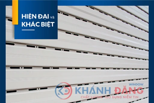 Cửa cuốn nan nhôm M70