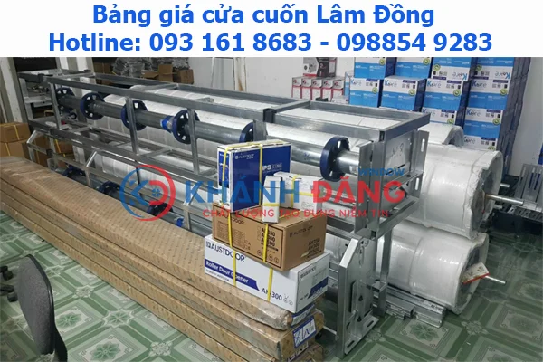 Bảng giá cửa cuốn Lâm Đồng