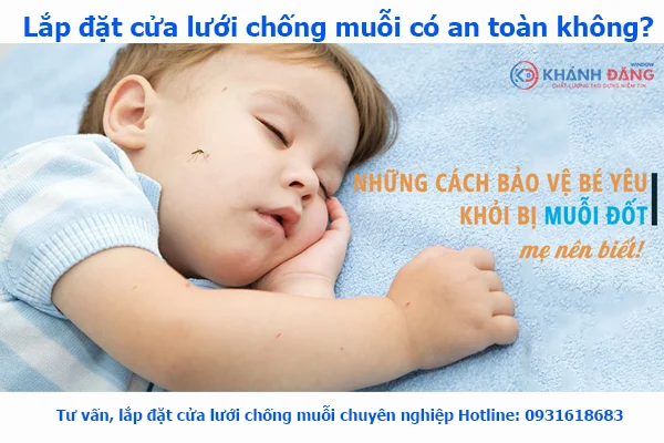Lắp đặt cửa lưới chống muỗi có an toàn không?