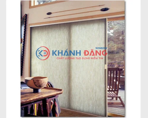 Rèm tổ ong dạng lùa ngang
