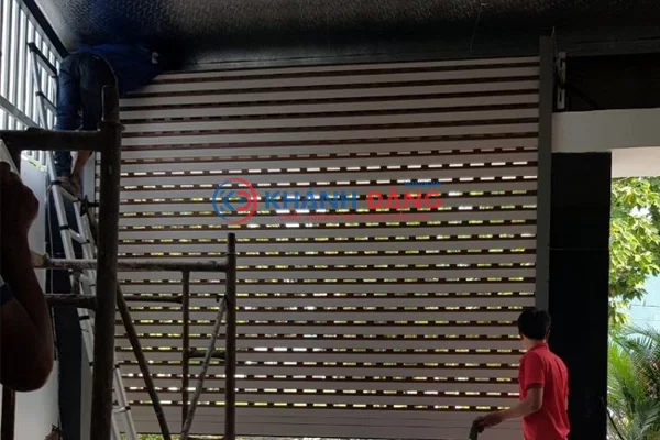 Cửa cuốn nan nhôm Doortech