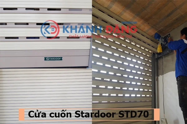 Cửa cuốn nan nhôm khe thoáng