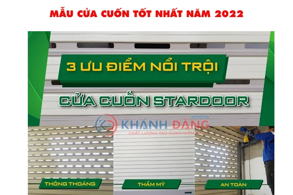 Cửa cuốn Stardoor - Cửa cuốn an toàn - hiệu quả và kinh tế