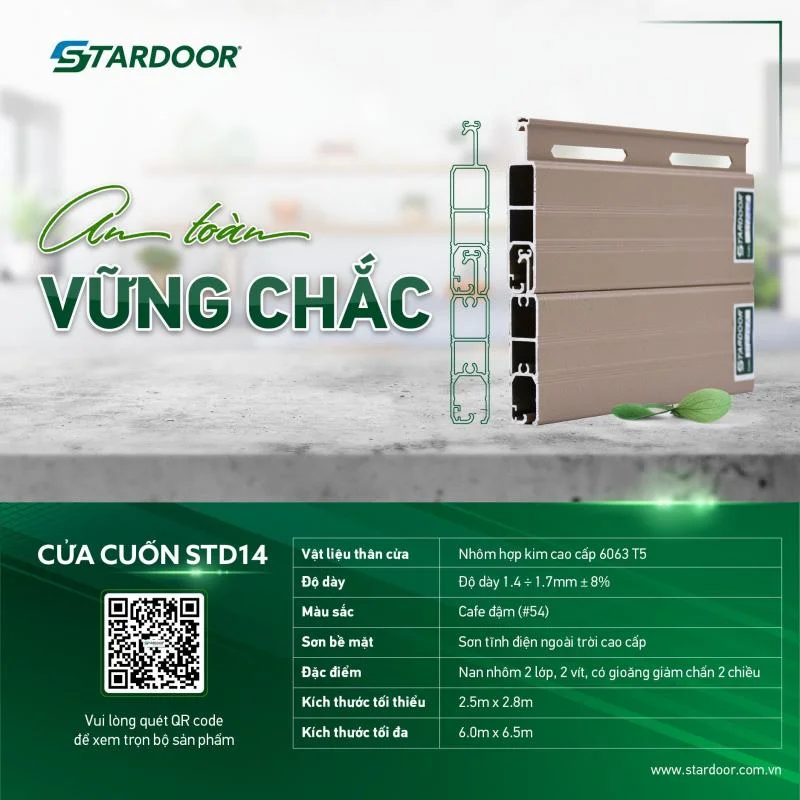 Cửa Cuốn Stardoor STD14