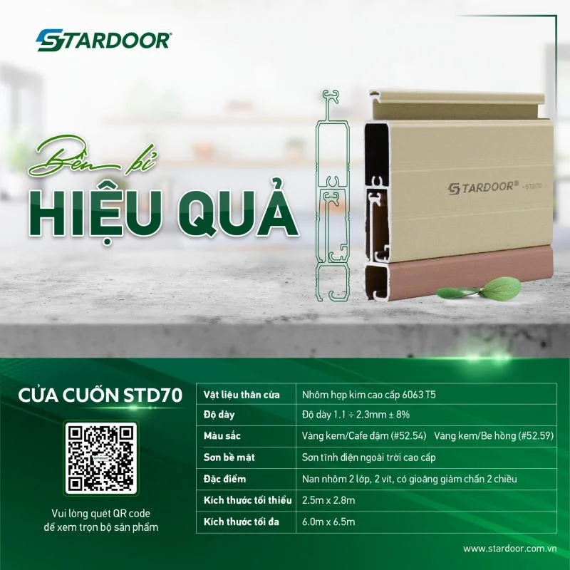 Cửa Cuốn Stardoor STD70