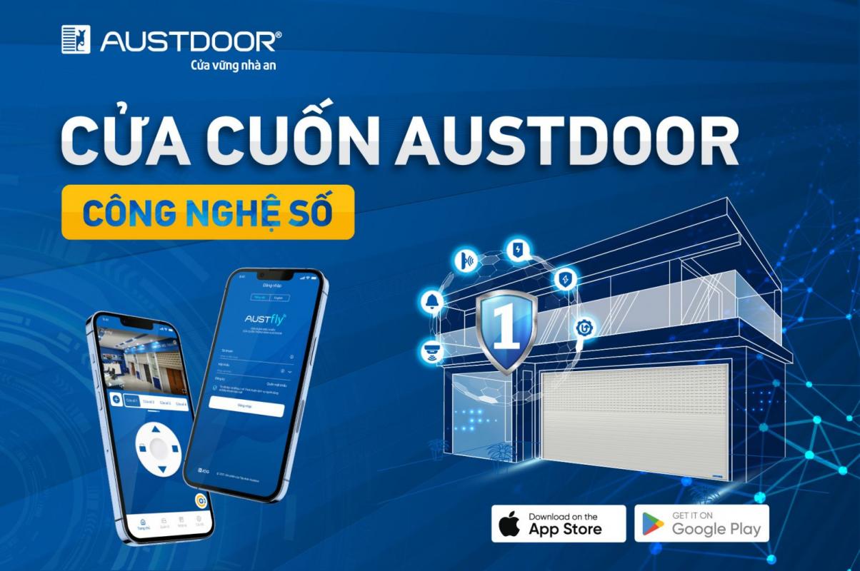 Bộ sản phẩm cửa cuốn Austdoor 2022