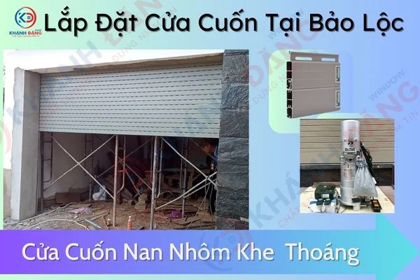 Lắp Đặt Cửa Cuốn Stardoor STD08 Tại Bảo Lộc