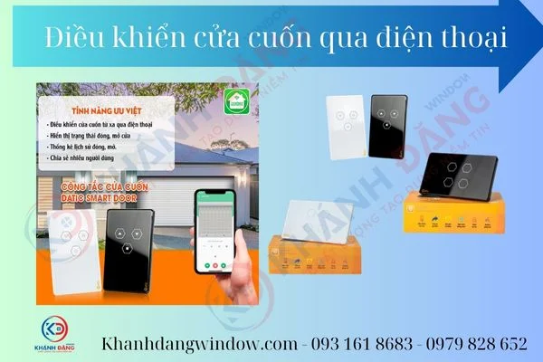 Hộp Điều Khiển Cửa Cuốn Qua Điện Thoại Giá Rẻ