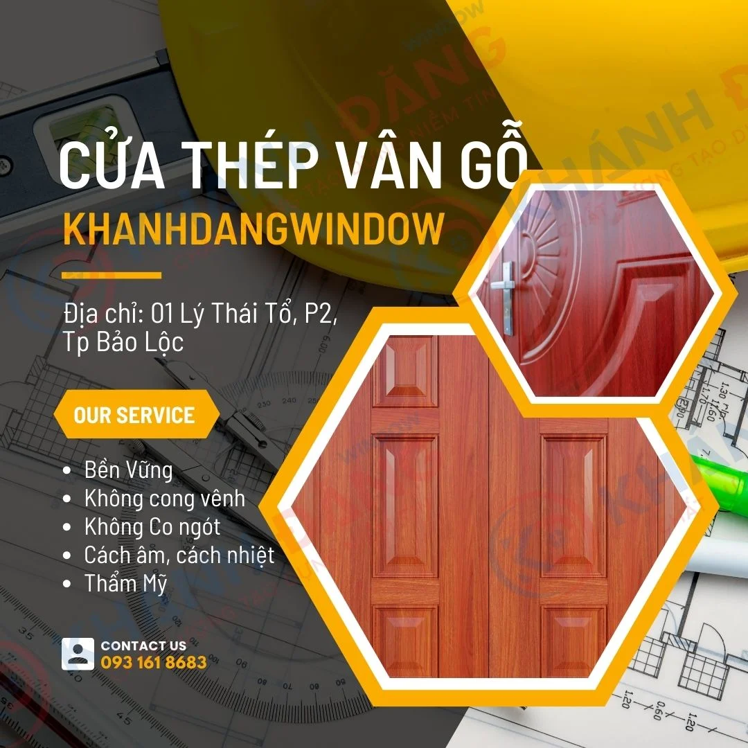 Cửa Thép Vân Gỗ Tính năng và Ưu điểm của vật liệu mới trong ngành xây dựng