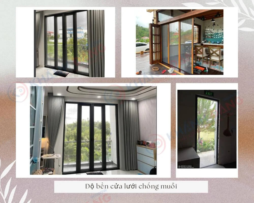 Độ Bền Khi Lắp Đặt Cửa Lưới Chống Muỗi ?