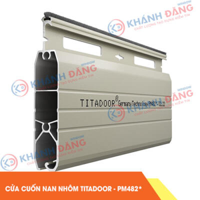 Cửa Cuốn Nan Nhôm PM482 Titadoor