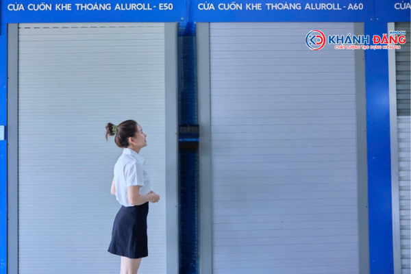 Cửa cuốn nan nhôm