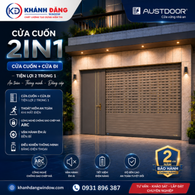Cửa Cuốn Austdoor 2in1