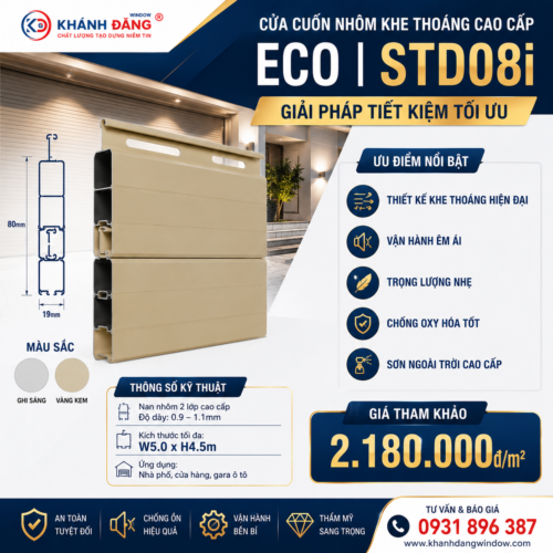 Cửa cuốn ECO STD08i