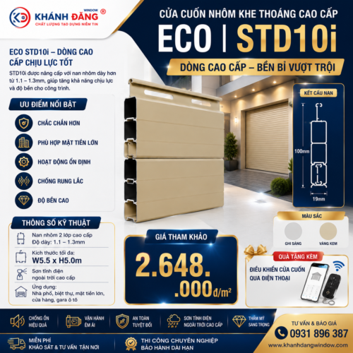 Cửa cuốn ECO STD10i