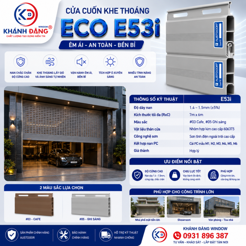 Cửa Cuốn Austdoor Eco E53i