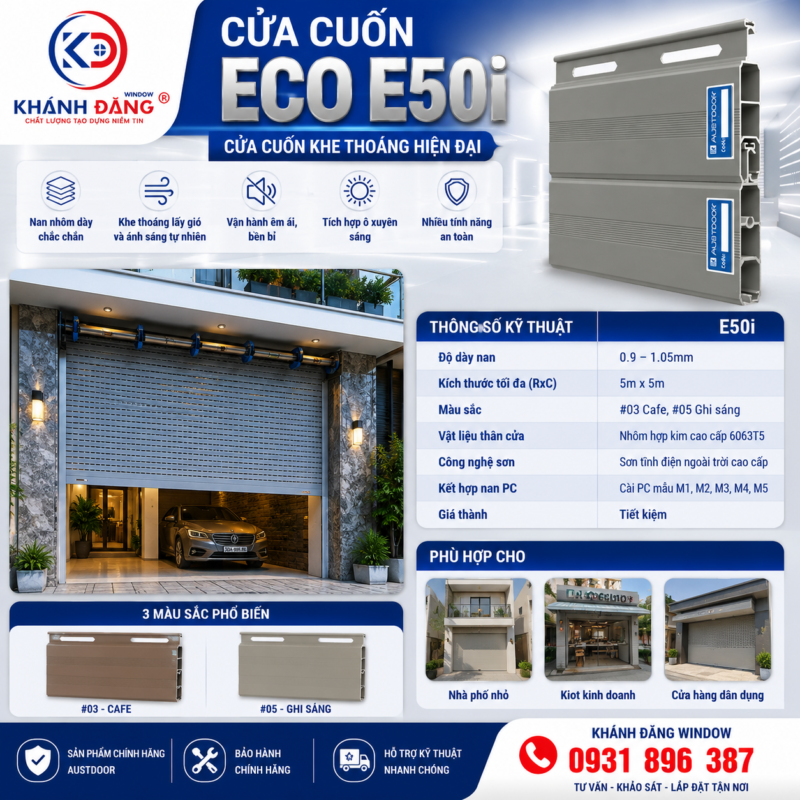 Cửa Cuốn Eco E50i