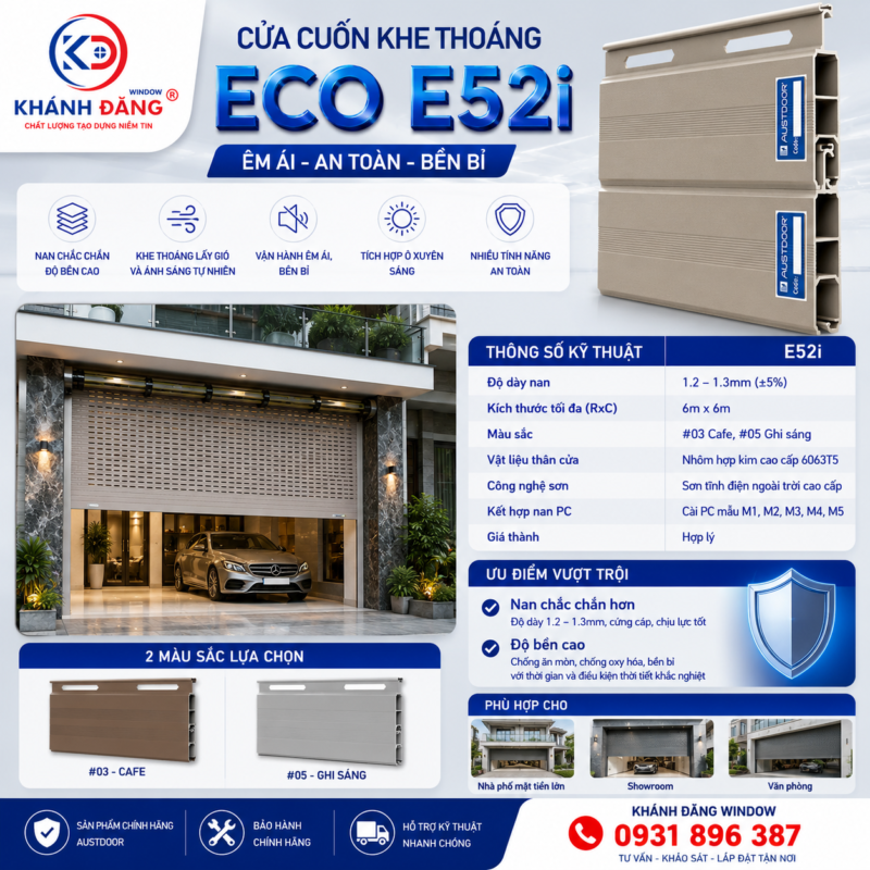 Cửa Cuốn Eco E52i